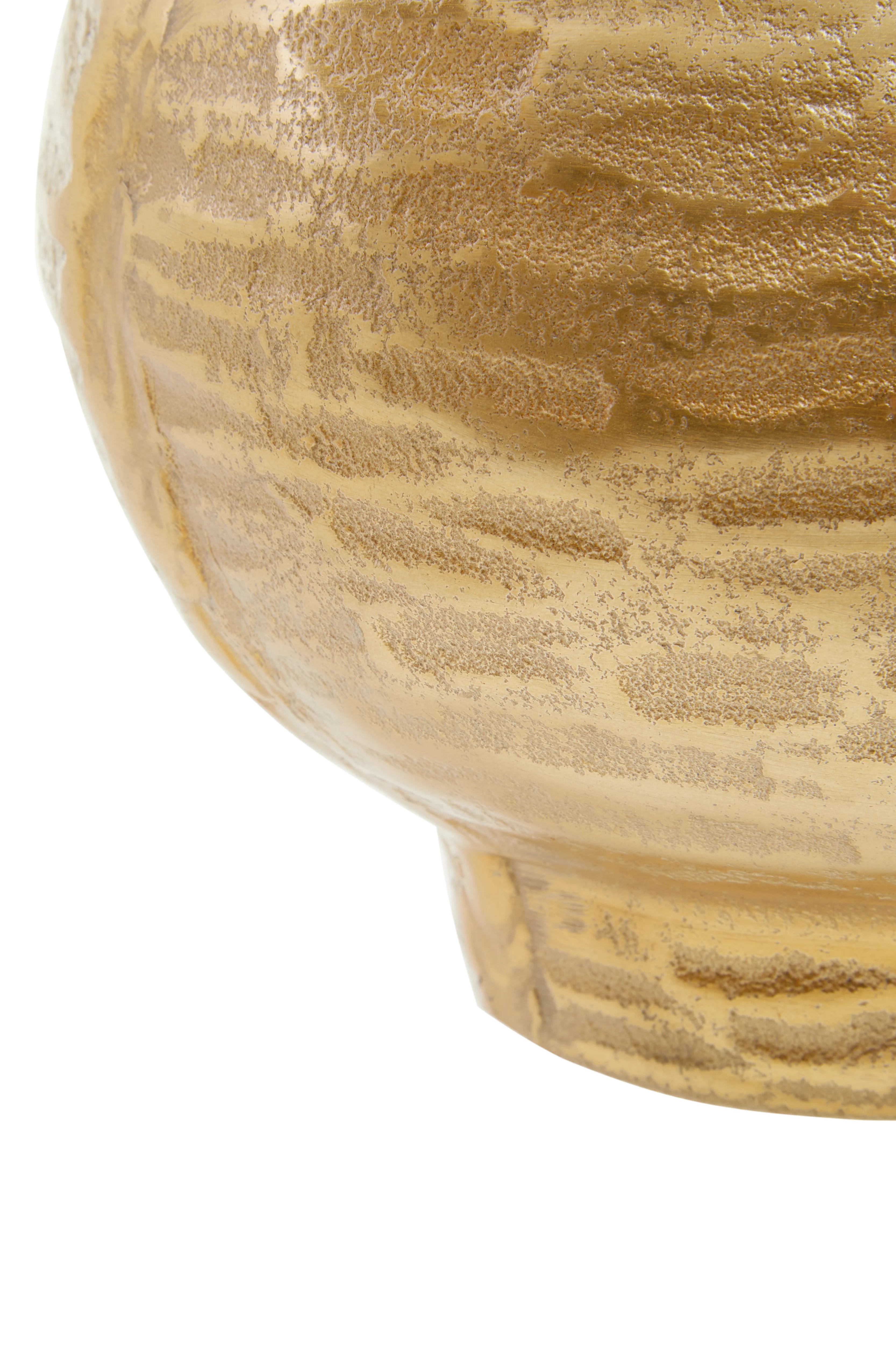 Alto Abstract Gold Vase | Small